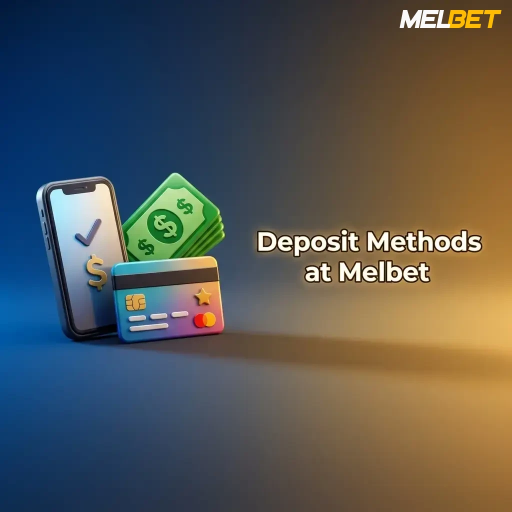 Melbet deposit methods for Indian users showing UPI, Netbanking, and e-wallet options on the platform