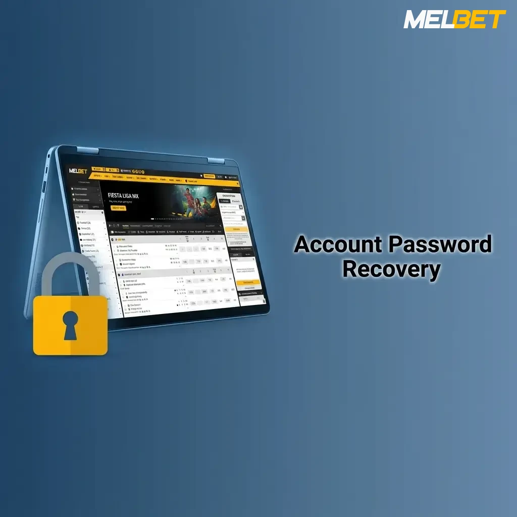 Step-by-step account password recovery guide showing forgot password, reset link, verification code, and new password creation process