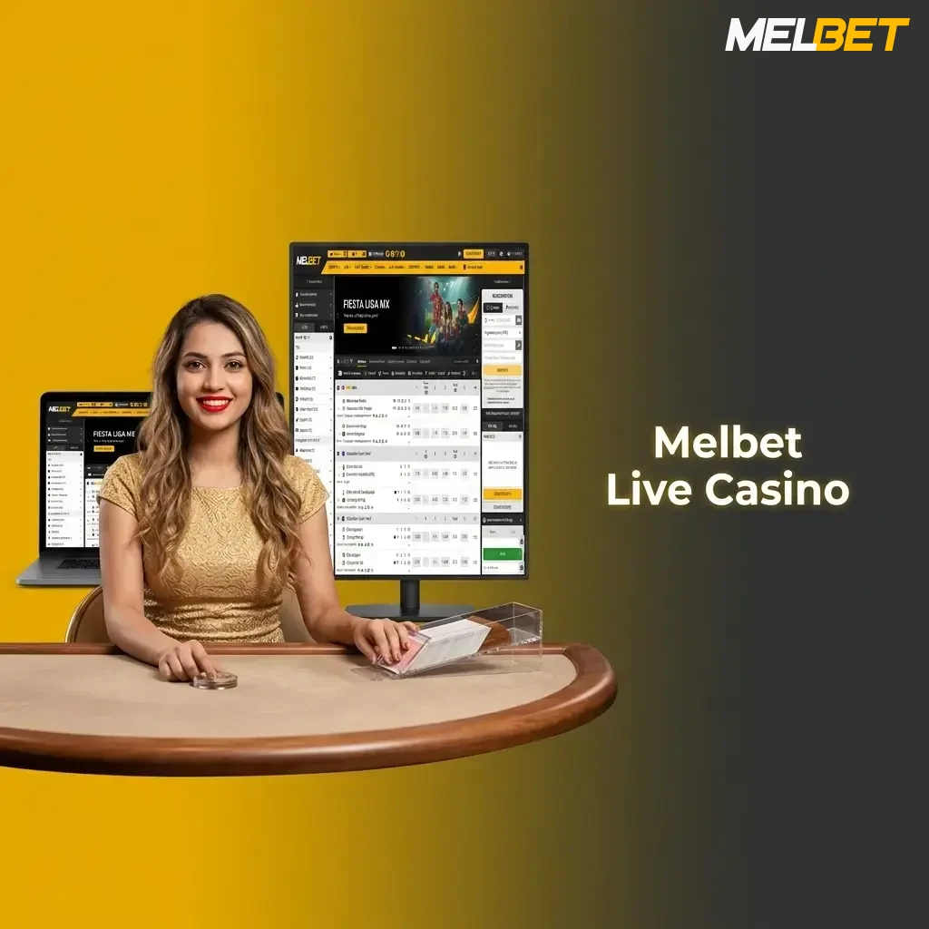 Melbet live casino with professional dealers, HD streams, live roulette, blackjack, baccarat, Andar Bahar, Teen Patti