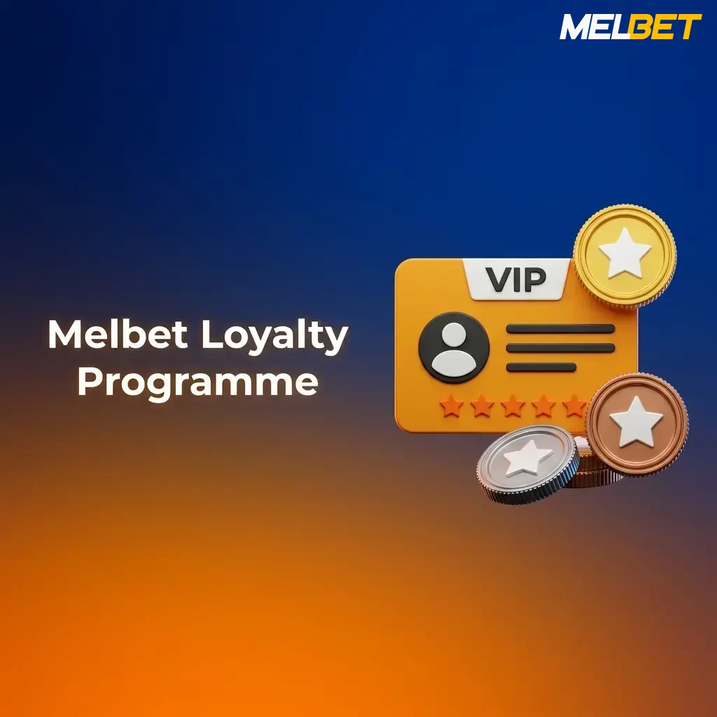Melbet loyalty programme tiers showing points earning, cashback rewards, and VIP status benefits for casino and sports betting
