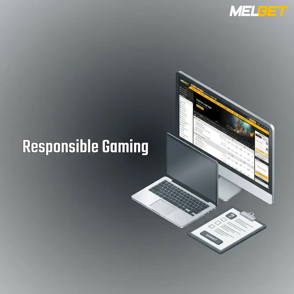 Melbet responsible gaming tools including deposit limits, self-exclusion options, and problem gambling support resources