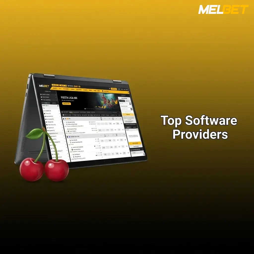 Melbet software providers including Pragmatic Play, NetEnt, Evolution Gaming with RNG certified by eCOGRA and iTechLabs