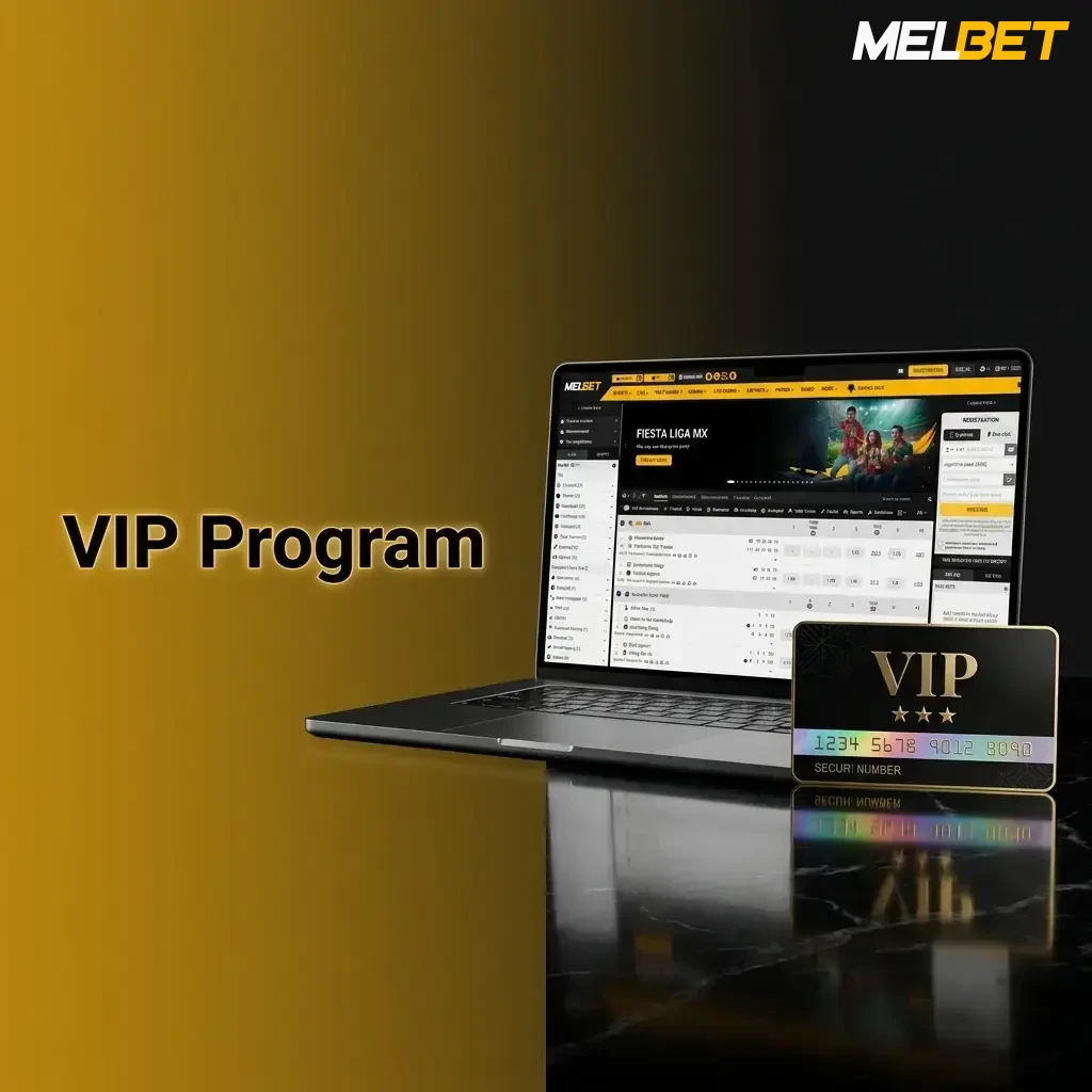 Melbet VIP loyalty programme tiers from Iron to Diamond with rewards, bonus funds, and exclusive member benefits
